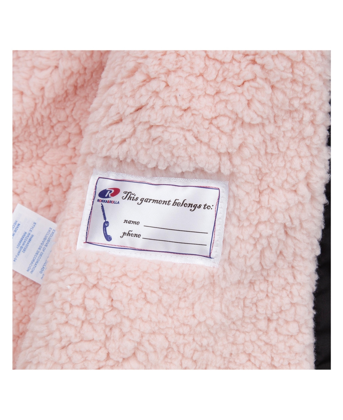 Rokka&Rolla Girls Heavyweight Puffer Jacket Sherpa Lined Bubble Coat