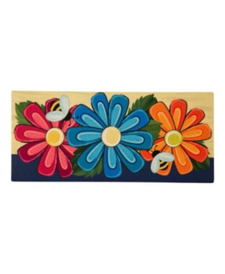 Spring Floral Sassafras Indoor Outdoor Switch Doormat 1'10"x10" Multicolored