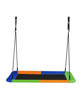 700lb Giant 60'' Platform Tree Swing Outdoor w/ 2 Hanging Straps