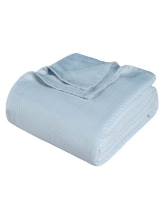 Chevron All-Season Cotton Blanket, Full/Queen