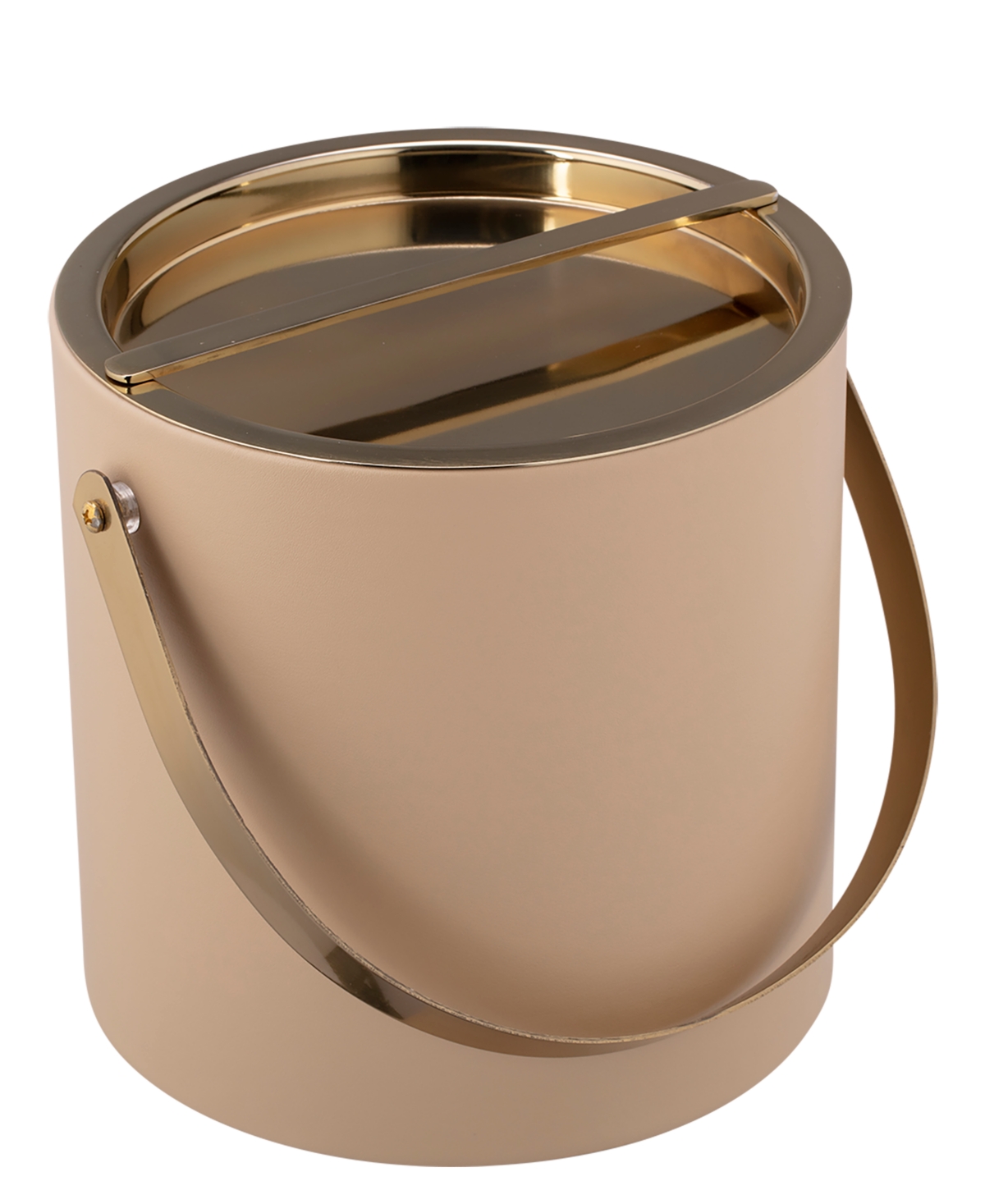 Kraftware Milan Ice Bucket, 3 Quart In Beige