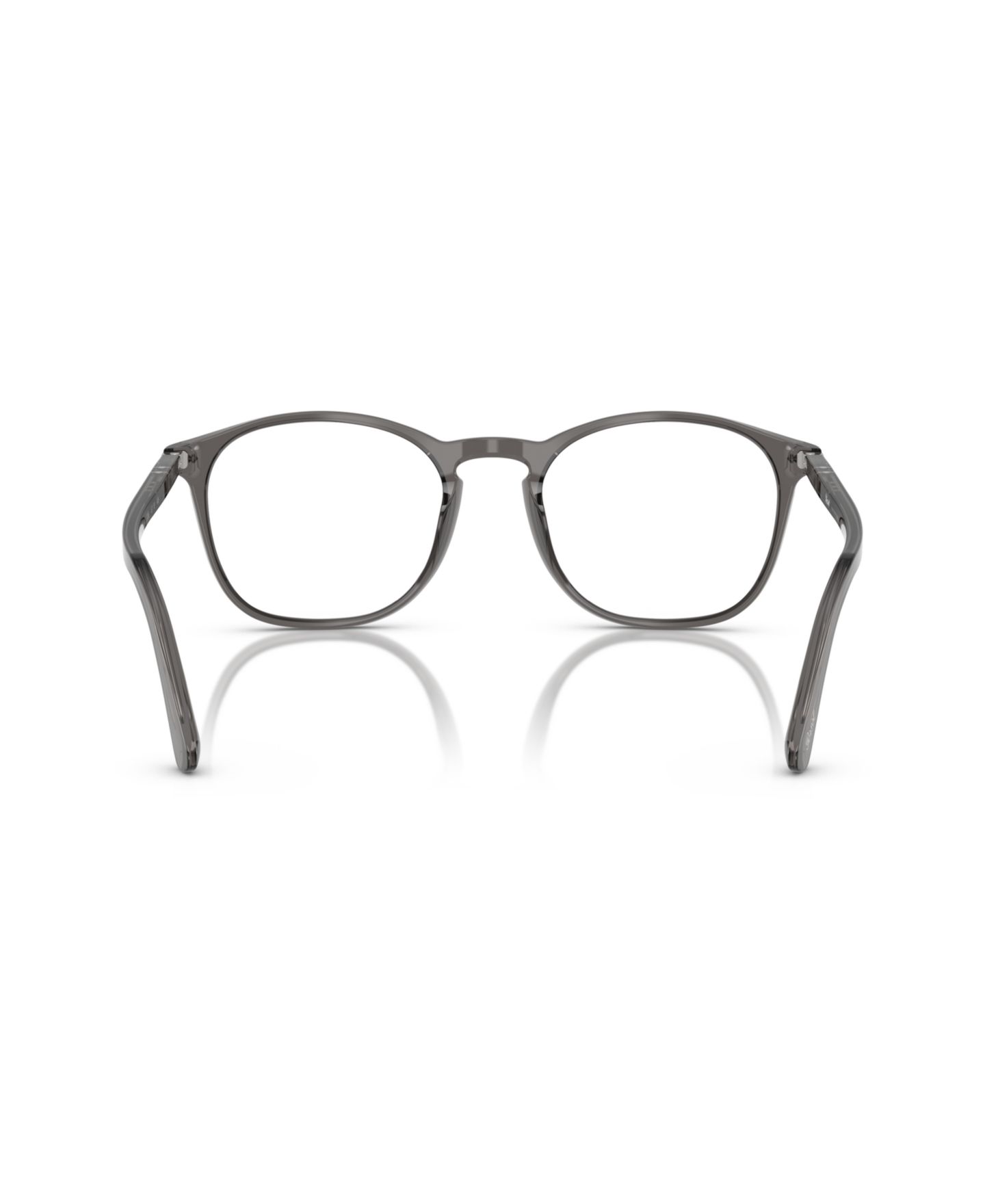Мужские очки Persol Man Square Plastic PO3007VM Eyeglasses, цвет: Прозрачный серый — фото 4