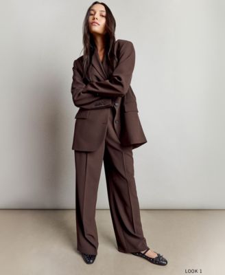 Women's Vision Twill Three-Button Boyfriend Jacket