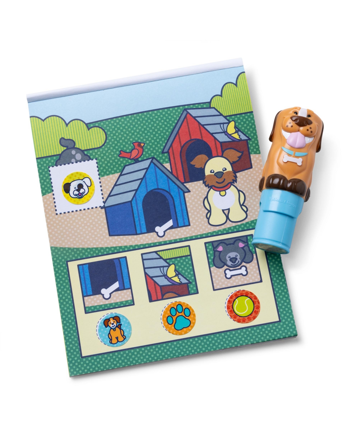 Melissa & Doug Sticker Wow Activity Pad Sticker Stamper In Multi-color
