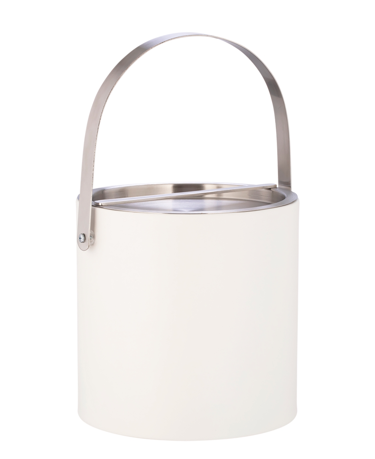 Kraftware Sydney Ice Bucket, 3 Quart In White