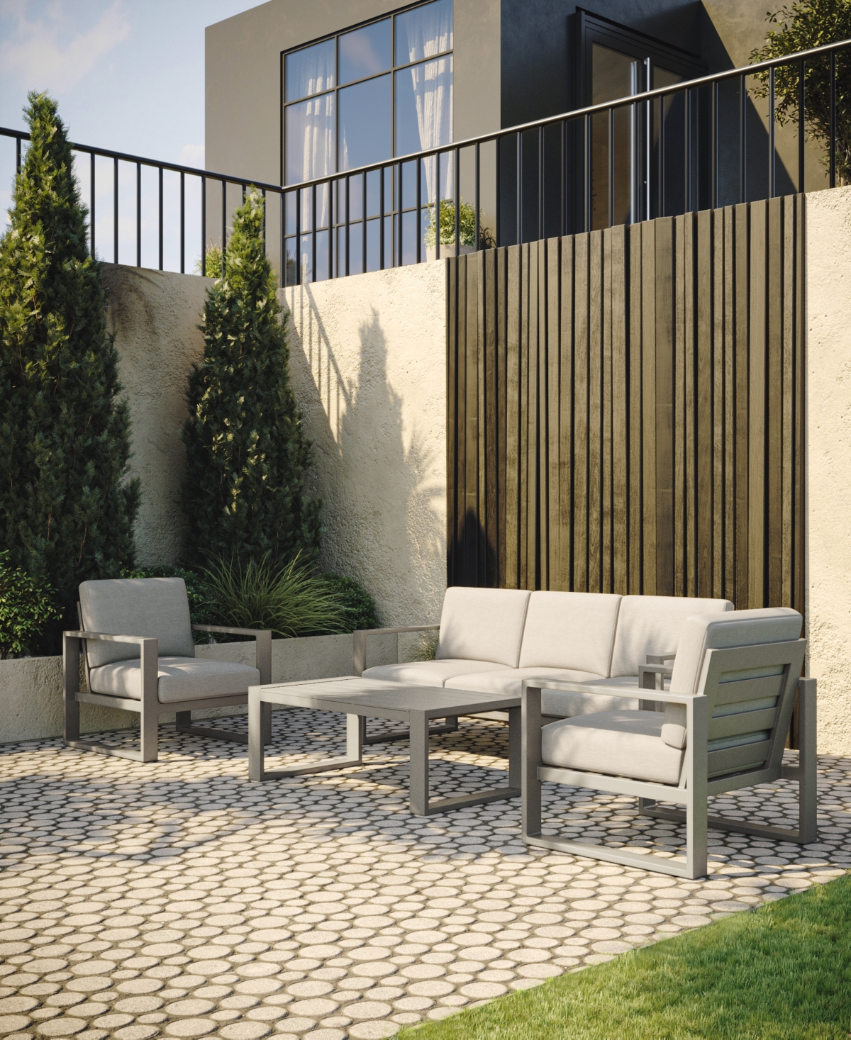 St Kitts Outdoor Sofa, Created for Macy's.