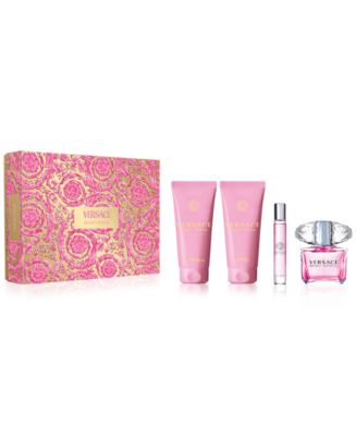 【 新品未使用 VERSACE Bright Crystal ギフトセット 】 Versace 4-Pc. Bright Crystal Eau de Toilette Gift Set - Macy's