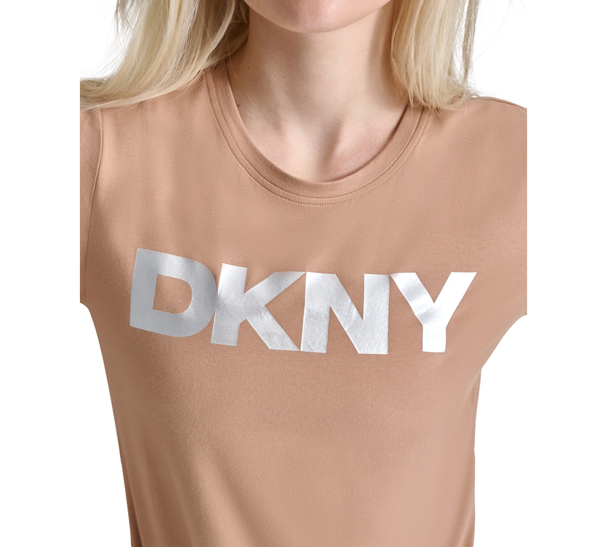 Dkny Sport Women's Logo-Graphic Crewneck T-Shirt
