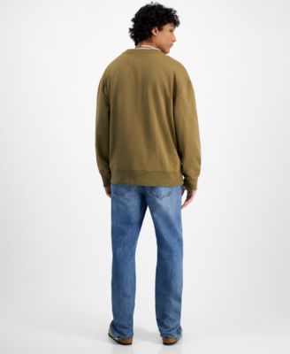 Men's Relaxed-Fit Fleece Sweatshirt, Created for Macy's