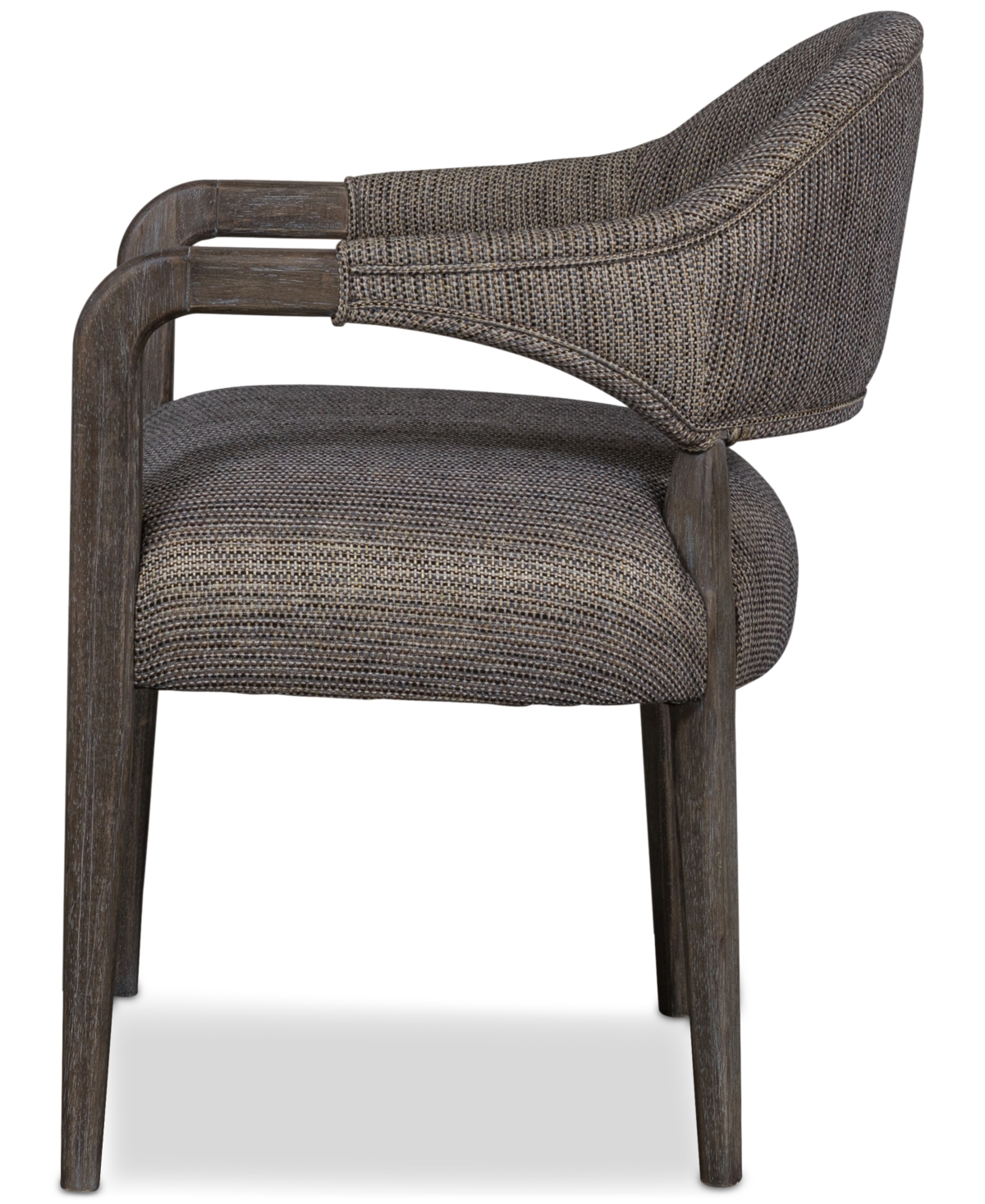 Macy's Griffith Arm Chair In Dark Gray