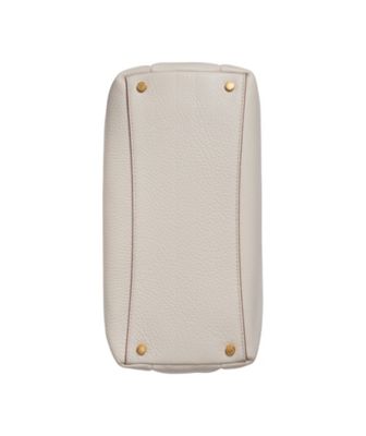 Amagansett Soft-Rolled Leather Satchel with Sculpted Magnet Closure