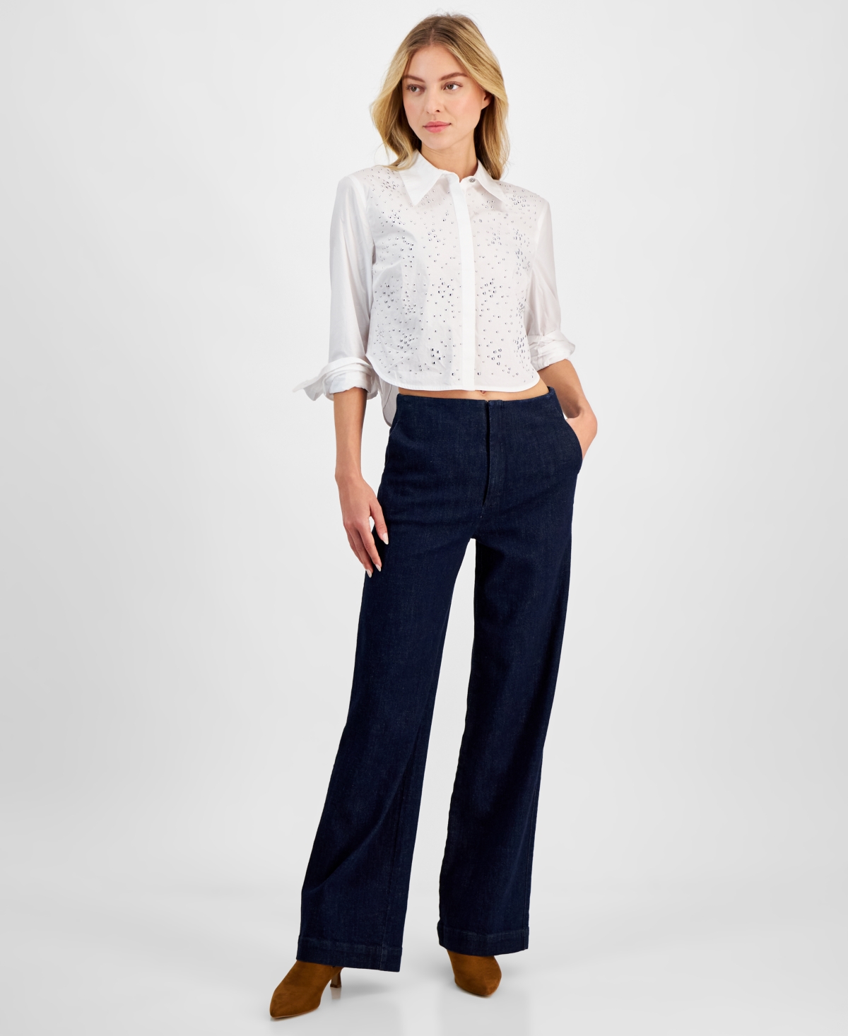 Women's High-Rise Zip-Front Pants - LXT - LEXINGTON