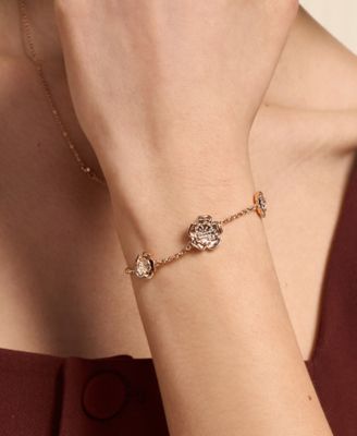 Women's Tudor Rose Gold-Plated Bracelet