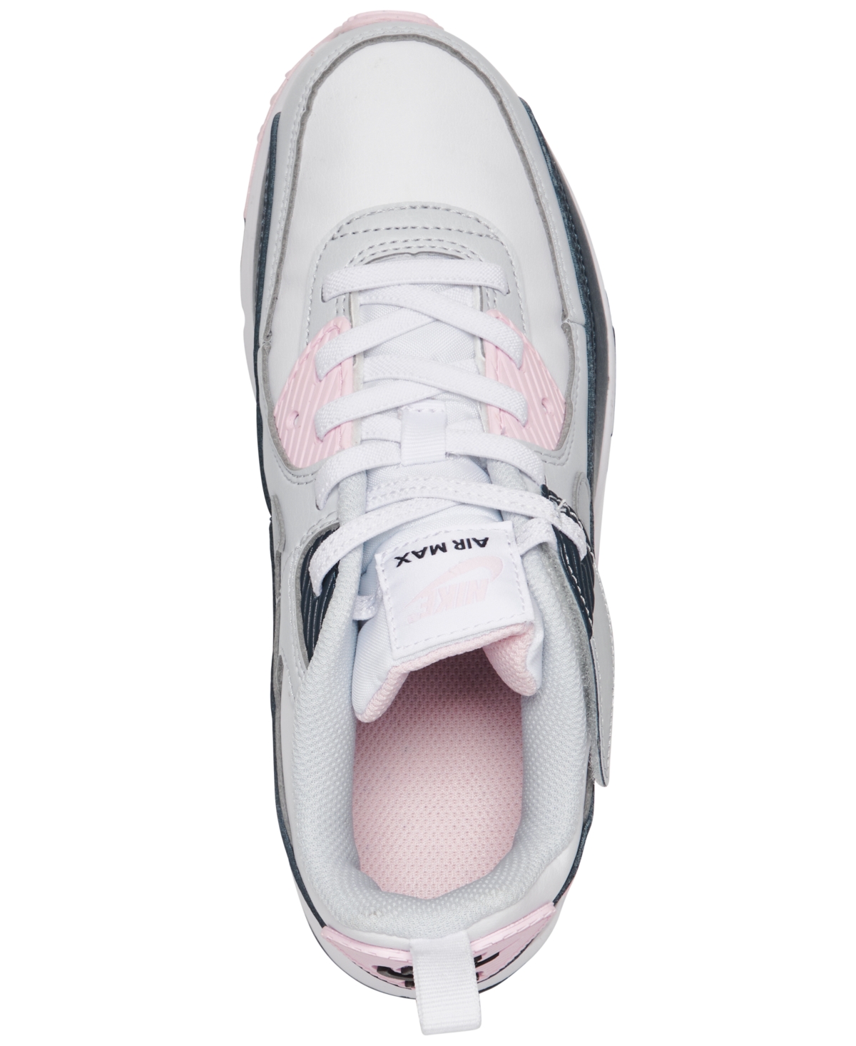 Nike Little Girls Air Max 90 Casual Sneakers from Finish Line -Gray
