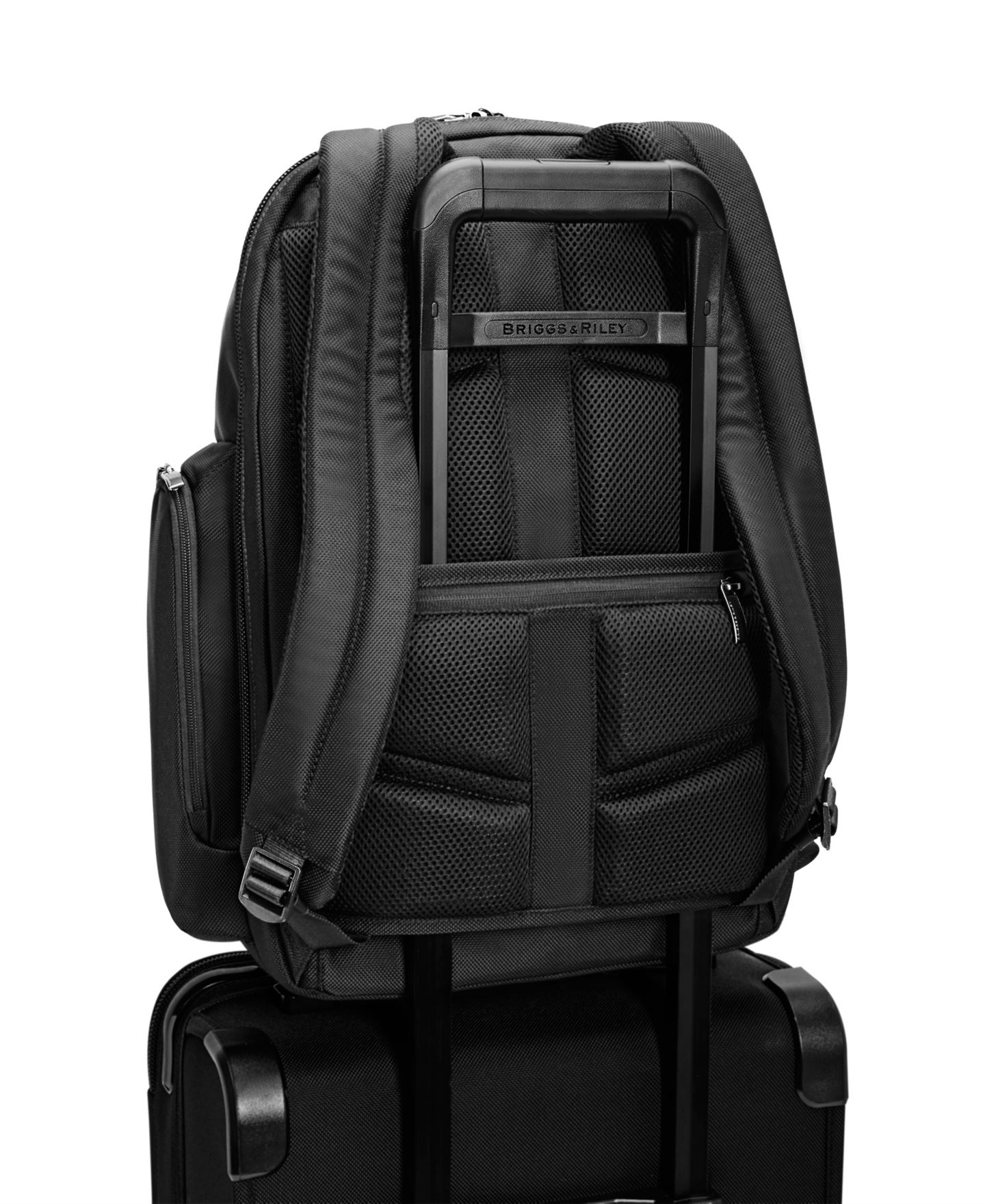 Рюкзак Briggs & Riley Work 2.0 Medium 17.5" Cargo, цвет: Чёрный — фото 6