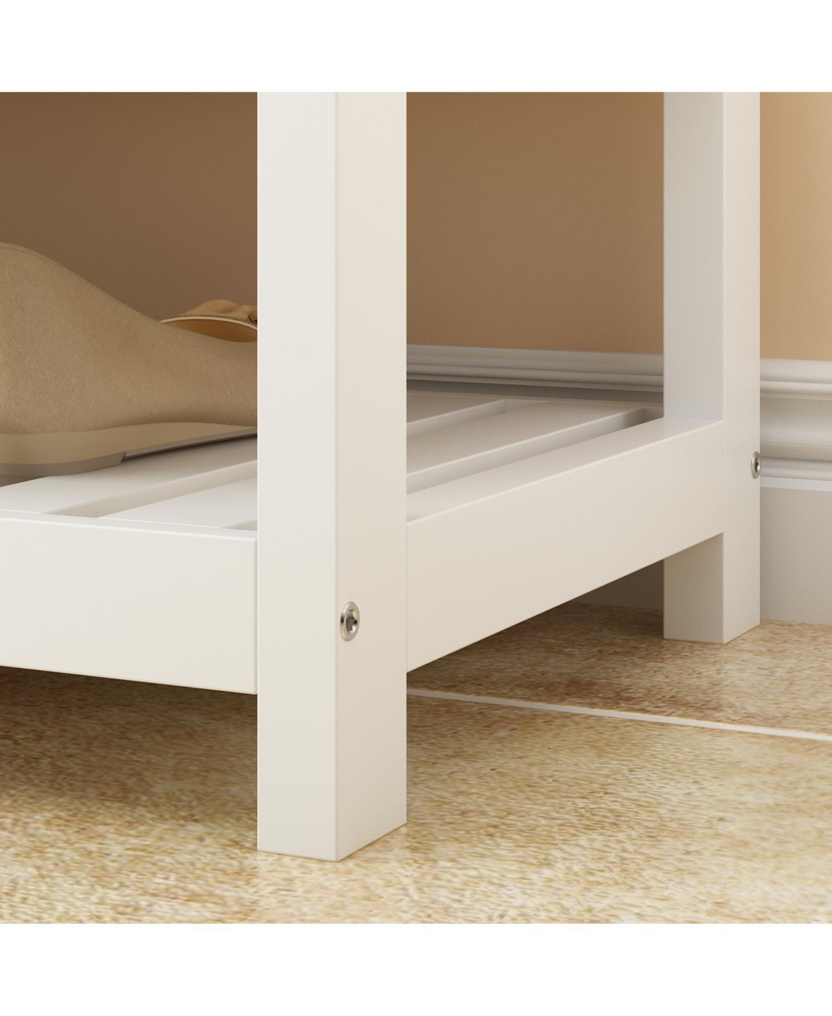 Famapy White Coat Rack Hall Tree with Hooks, Storage Bench, 2-Drawers