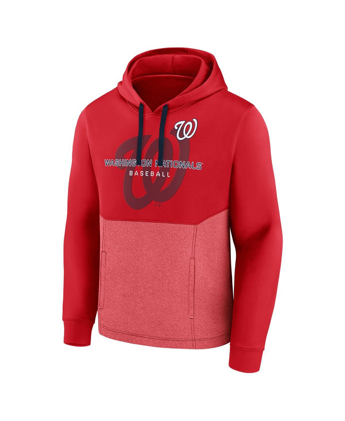 Fanatics Men'sWashington Nationals Call the Shots Pullover Hoodie - Red