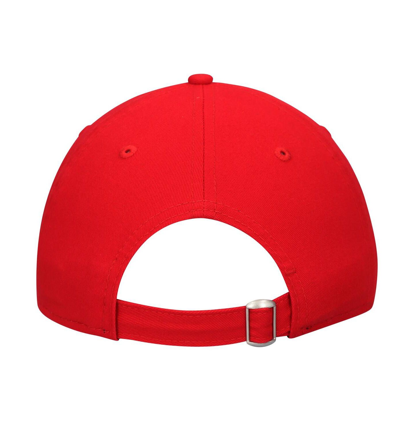 Мужская кепка New Era Red Houston Cougars Team 9TWENTY Adjustable Hat — фото 3