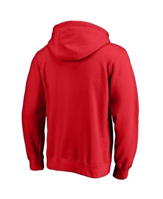 Men's Red Toronto FC Logo Pullover Hoodie