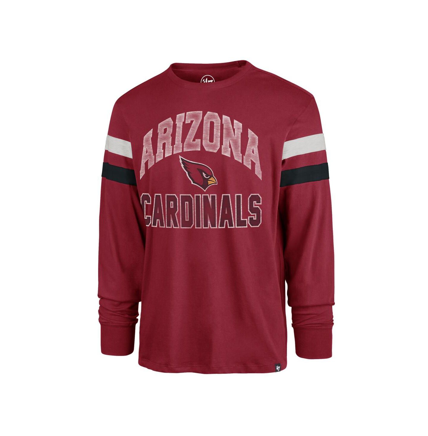 Мужская футболка '47 Brand Cardinal Arizona Cardinals Irving Long Sleeve — фото 2