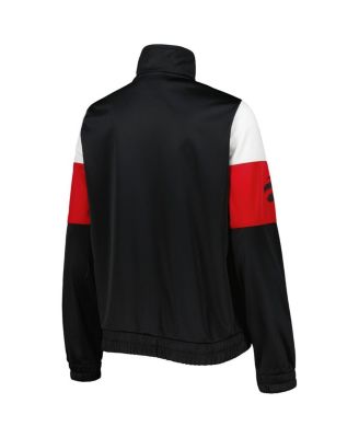 Women's Black Toronto Raptors Change Up Full-Zip Track Jacket