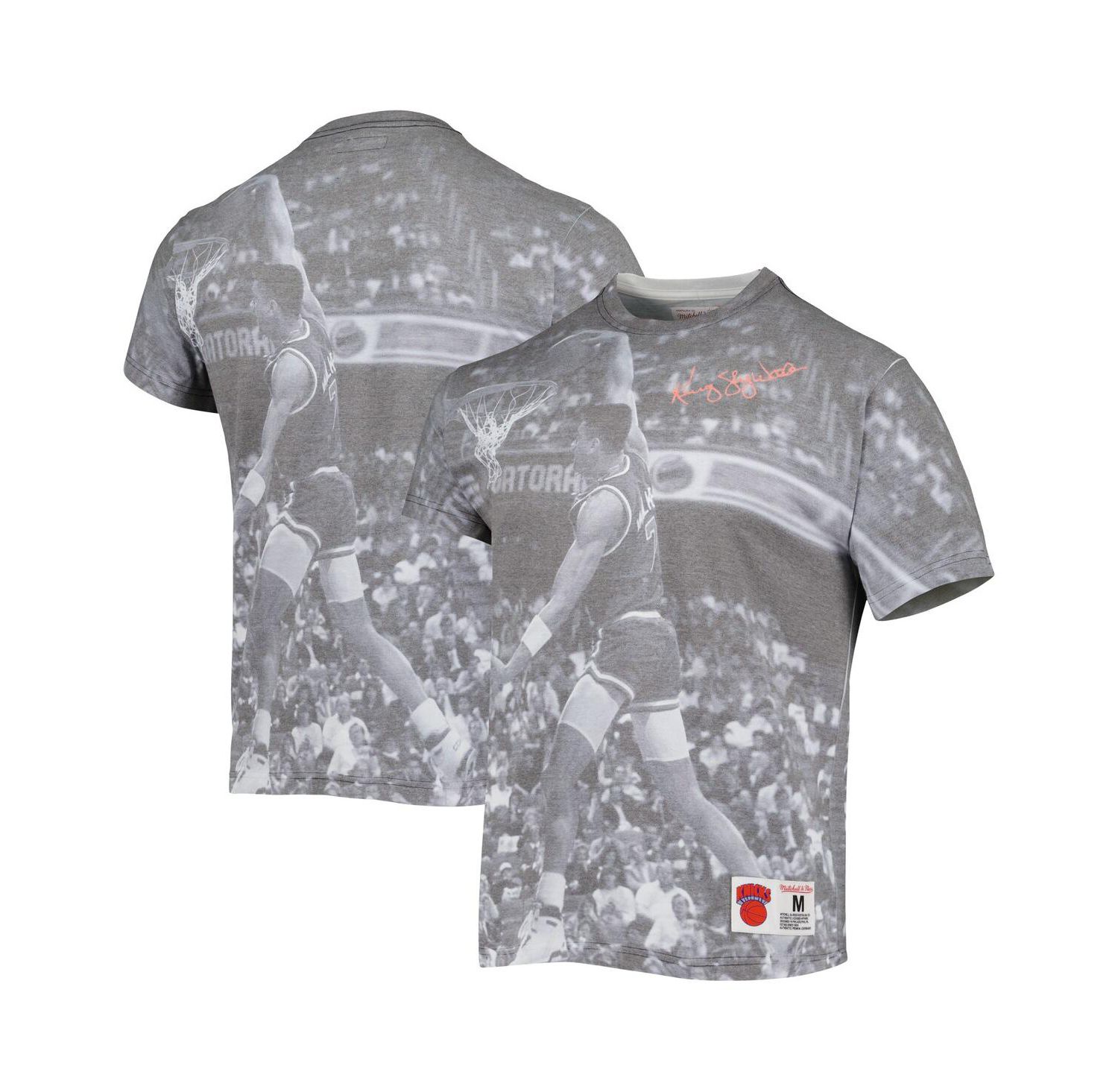Men's Kenny Walker Heather Gray New York Knicks Above The Rim T-Shirt