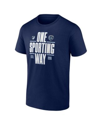 Men's Navy Sporting Kansas City Fundamentals T-Shirt