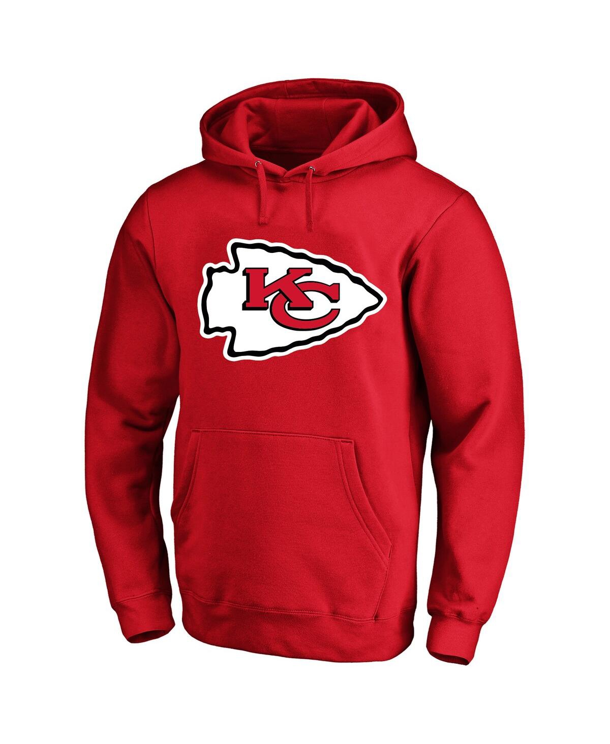 Fanatics Men's Travis KelceKansas City Chiefs Big Tall Name Number Fleece Pullover Hoodie - Red