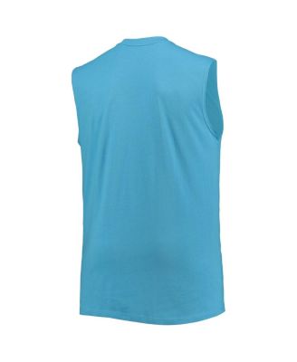 Men's Blue Carolina Panthers Big Tall Muscle Tank Top