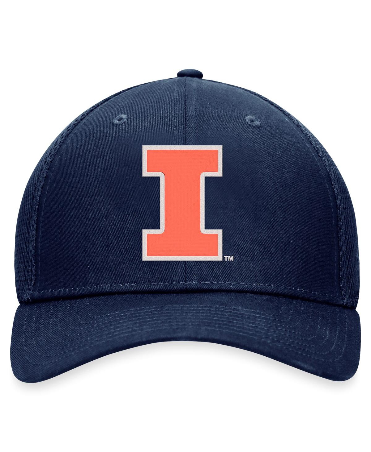 Top of the World Men'sIllinois Fighting Illini Spacer Flex Hat - Navy