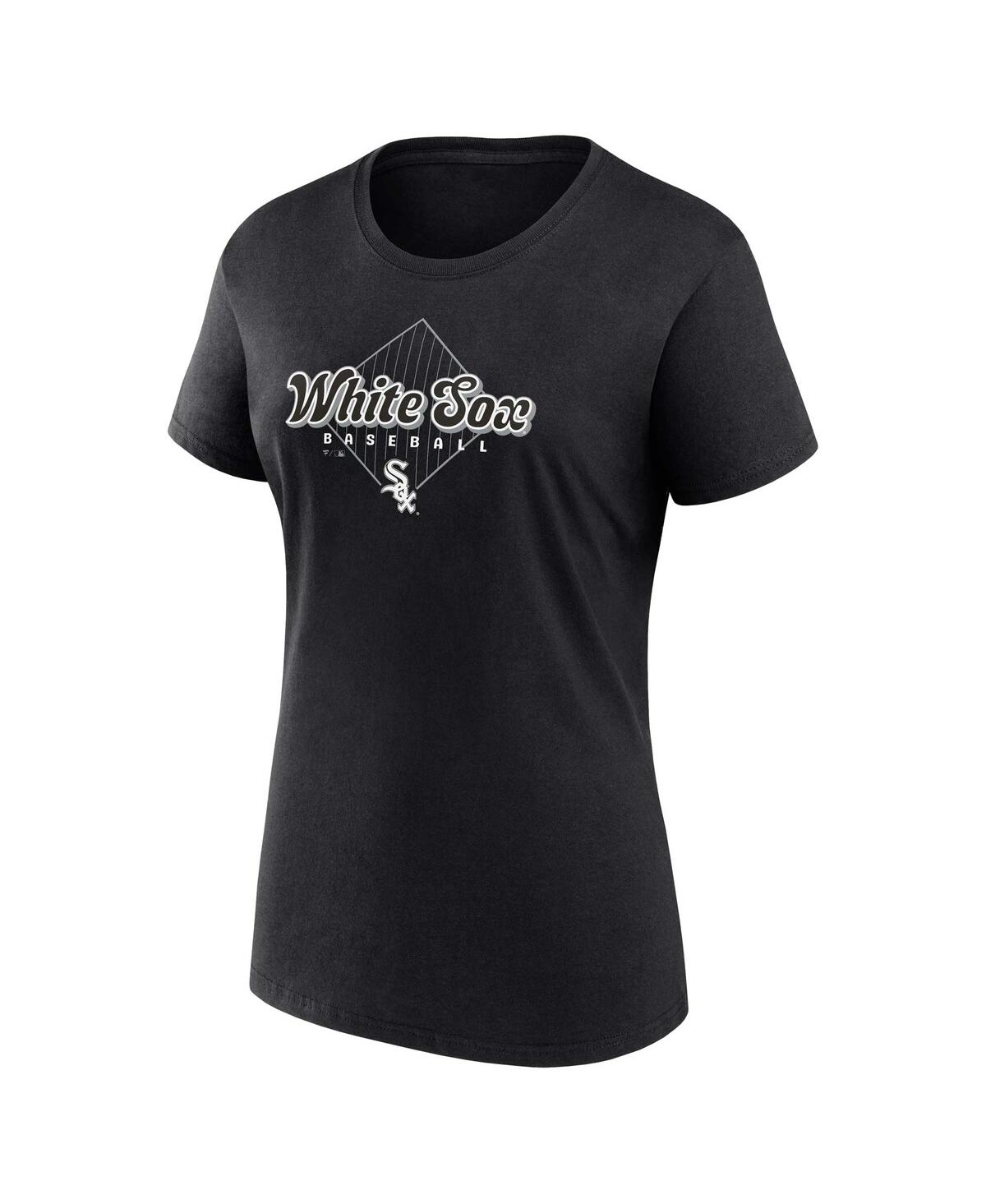 Fanatics Women's Gray/black Chicago White Sox T-shirt Combo Pack In Multi