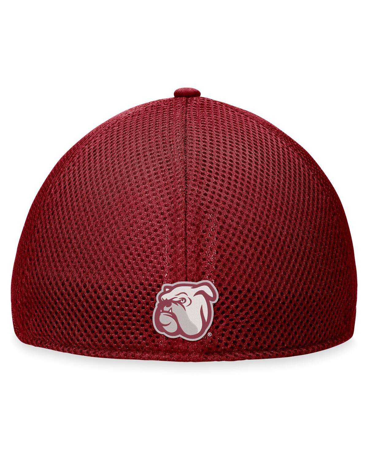 Top Of The World Men's Maroon Mississippi State Bulldogs Spacer Flex Hat In Maroon