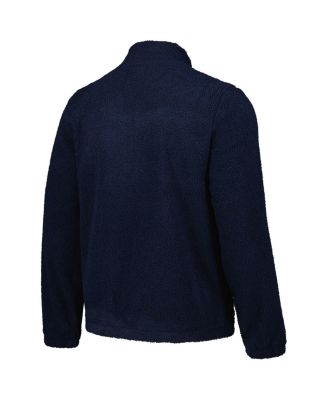 Men's Navy Arizona Wildcats Pinch Runner Half-Zip Top