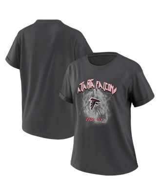 Women's Charcoal Atlanta Falcons Boyfriend T-Shirt