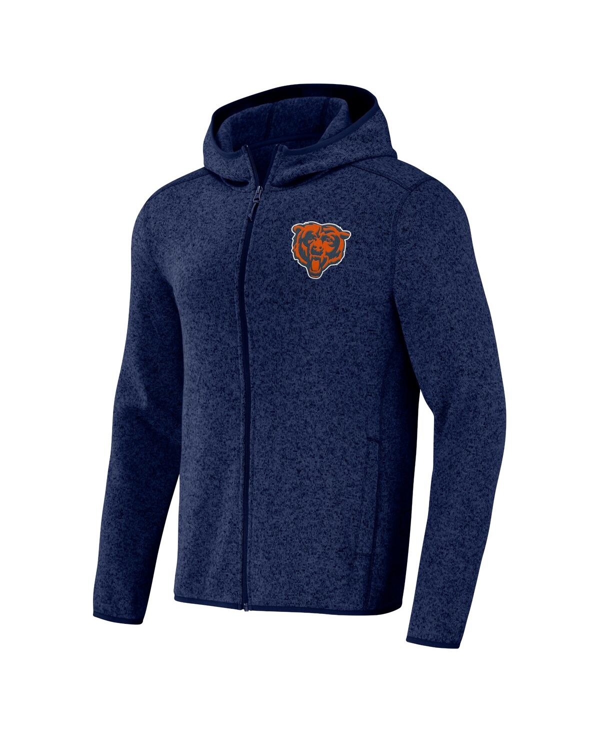 Fanatics Nfl X Darius Rucker Collection By  Men's Navy Chicago Bears Fleece Pullover Hoodie In Navy