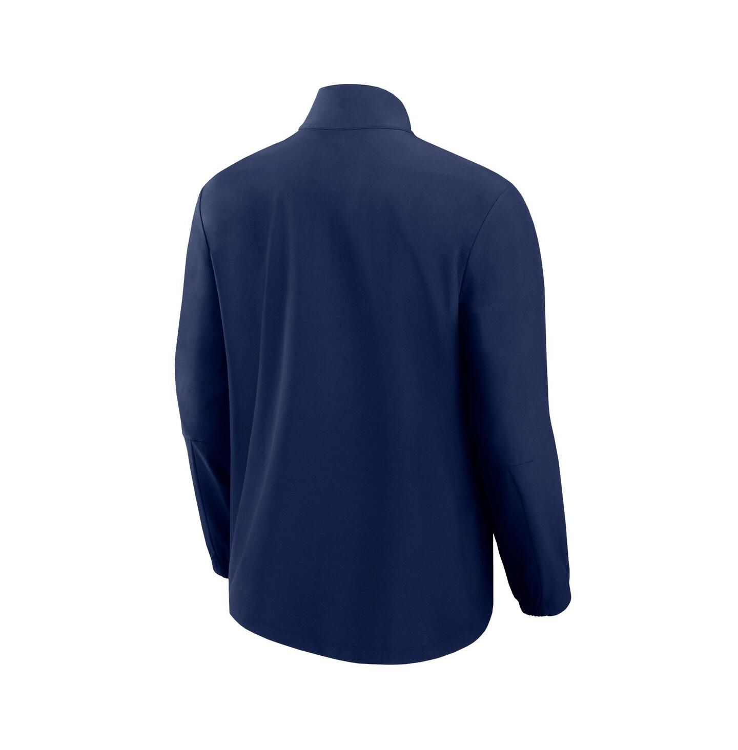 Мужская куртка Fanatics Navy Chicago Bears Front Office Woven Full-Zip — фото 3