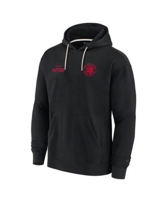Men's and Women's Black Toronto Raptors Elements Super Soft Fleece Pullover Hoodie