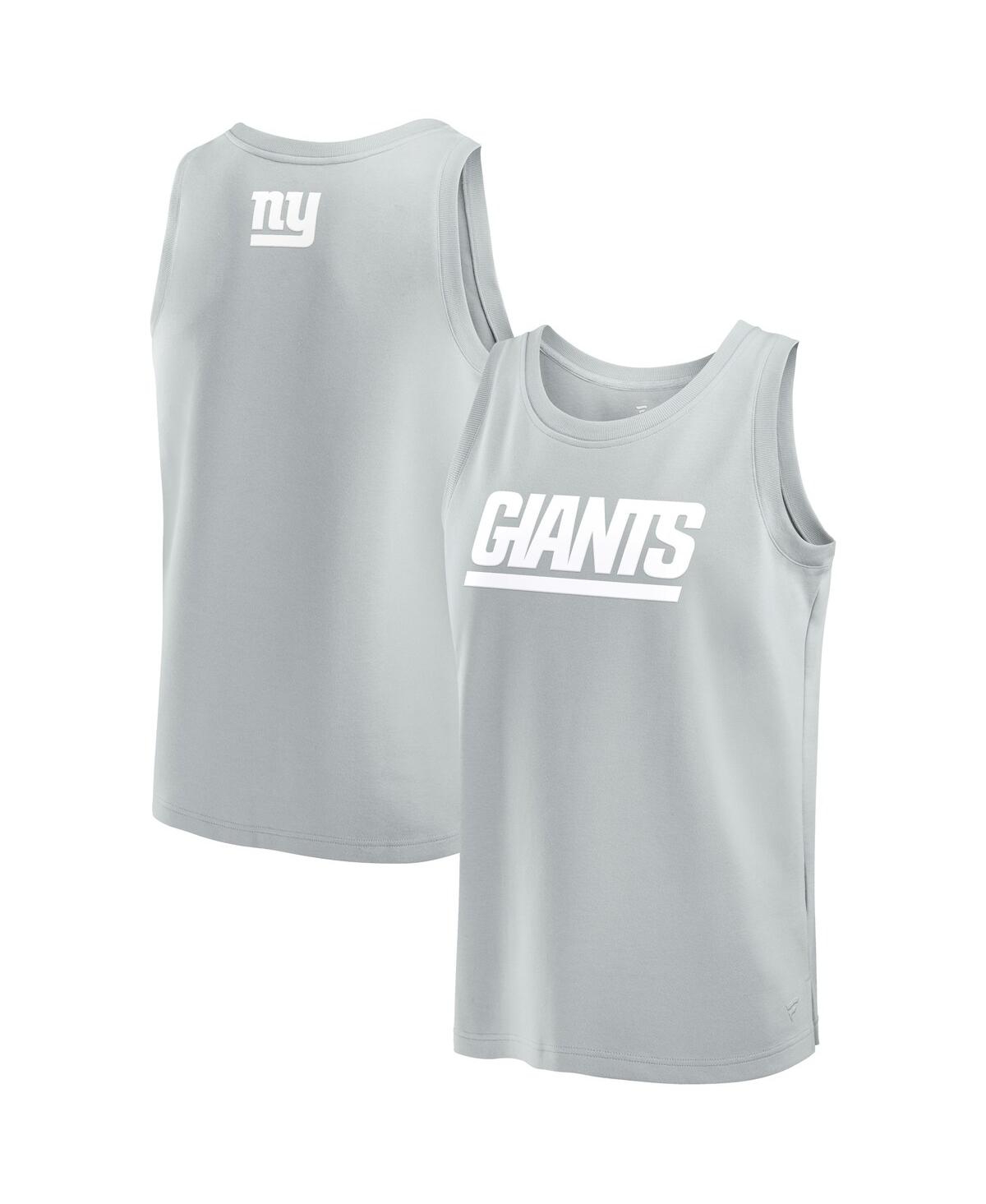 Men's Gray New York Giants Elements Tank Top - Gray