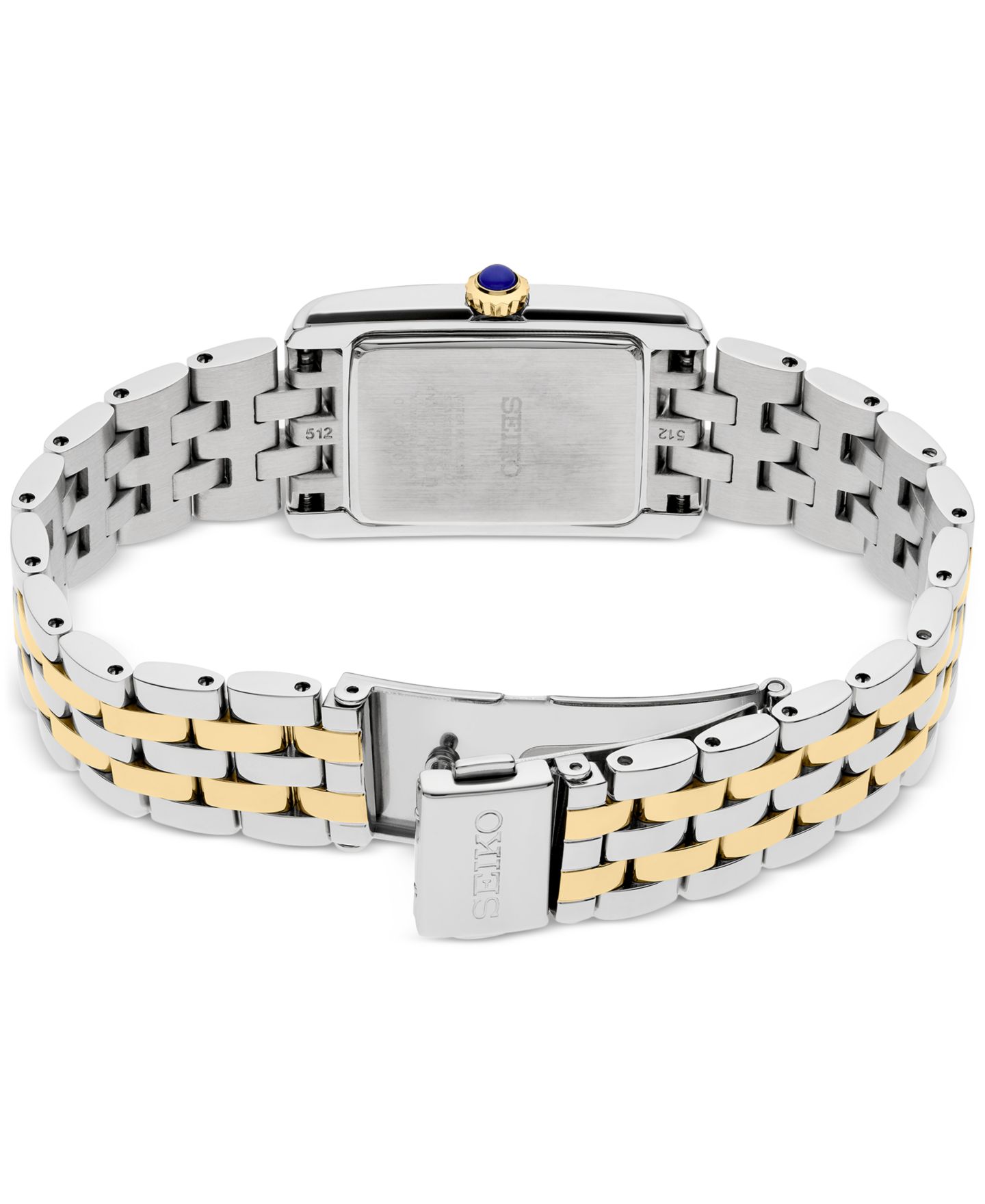 Женские часы Seiko Two-Tone Stainless Steel Bracelet Watch 23mm x 33mm — фото 3