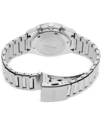 Men's Chronograph Essentials Stainless Steel Bracelet Watch 40mm
