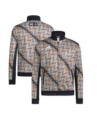 Men's Black Atlanta United FC 2024 Hispanic Heritage Full-Zip Track Jacket