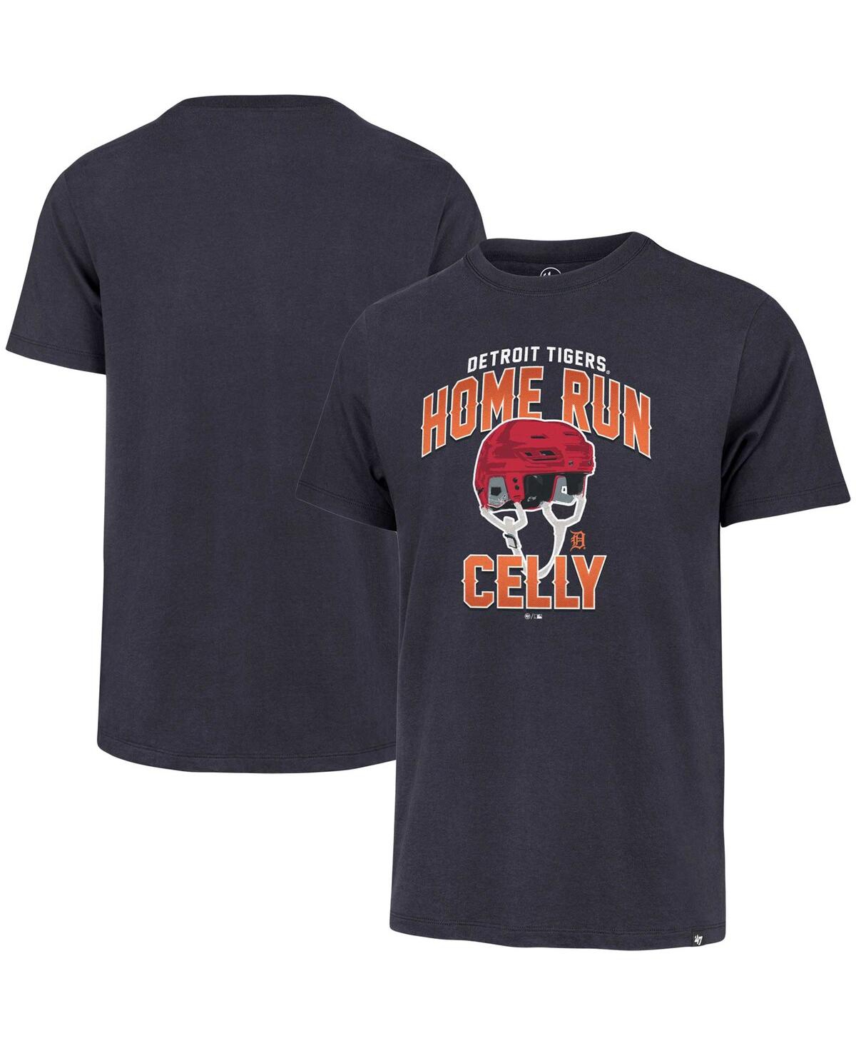 '47 Brand Men's Navy Detroit Tigers Hr Celebration T-Shirt - Navy-image