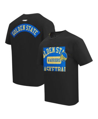 Men's Black Golden State Warriors Made To Play Drop Shoulder T-Shirt