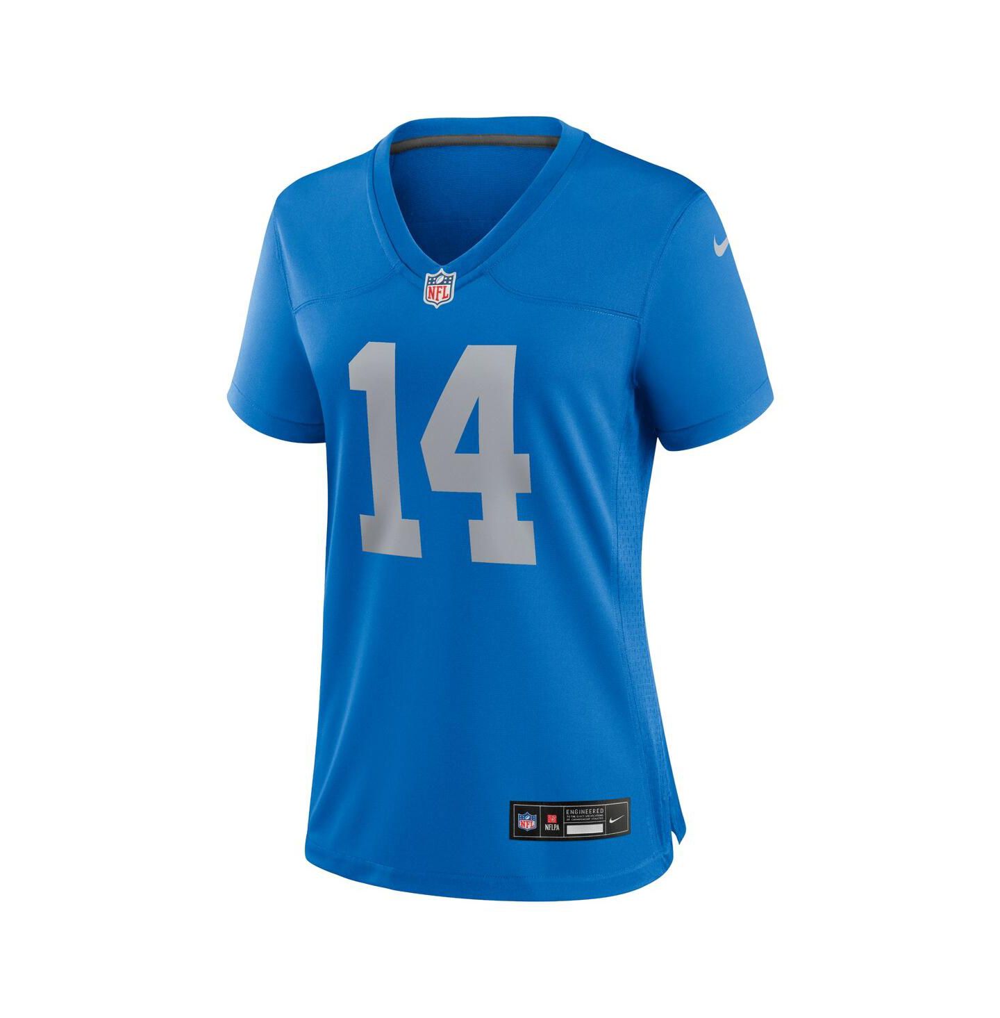 Женский топ Nike Amon-Ra St. Blue Detroit Lions Alternate Game Jersey — фото 2
