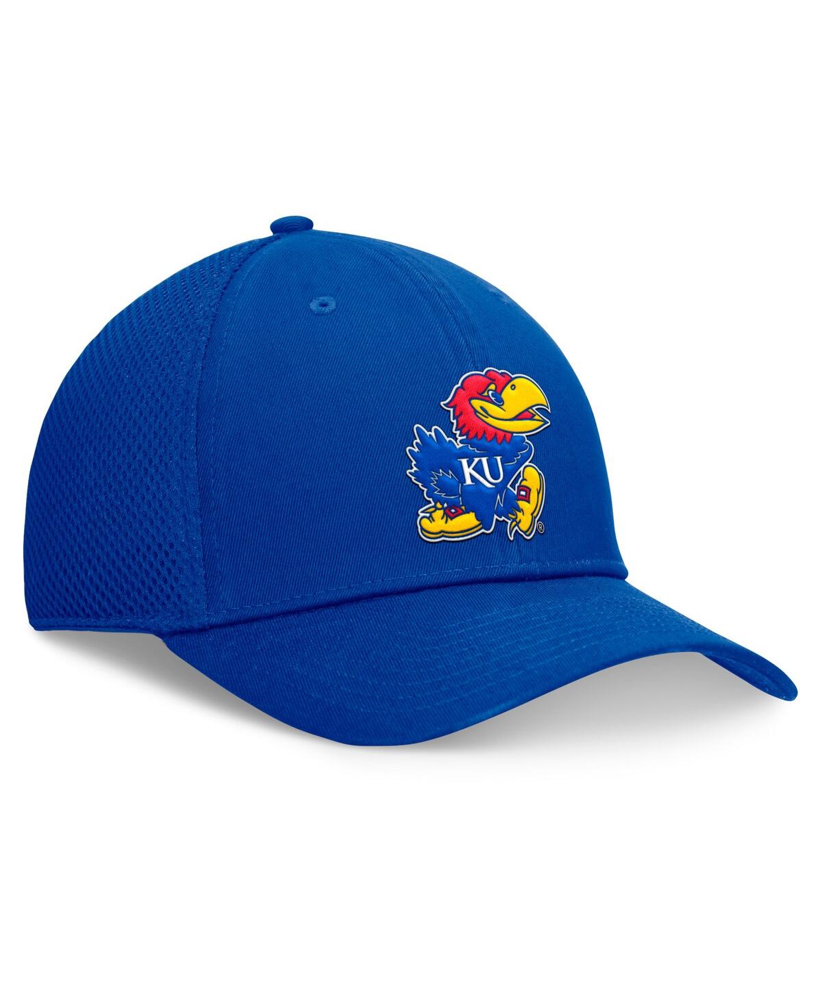 Top Of The World Men's Royal Kansas Jayhawks Spacer Flex Hat In Royal