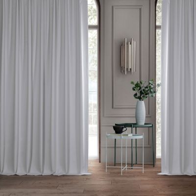 Extra Wide Performance Linen Hotel Blackout Curtain