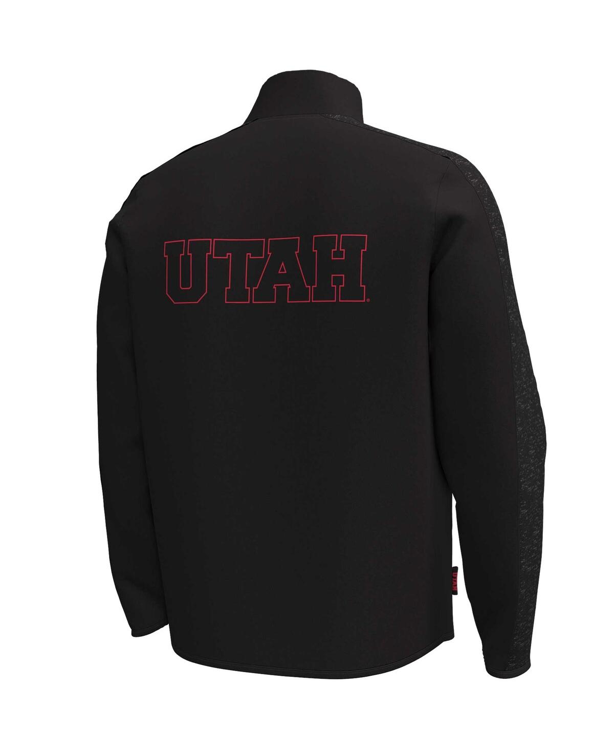 Under Armour Men's Black Utah Utes Command Full-zip Jacket In Black