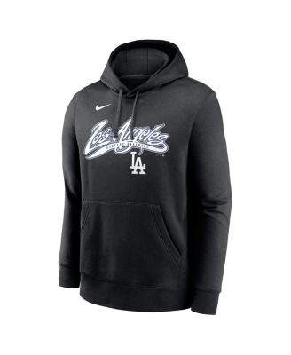 Men's Black Los Angeles Dodgers Local Club Pullover Hoodie