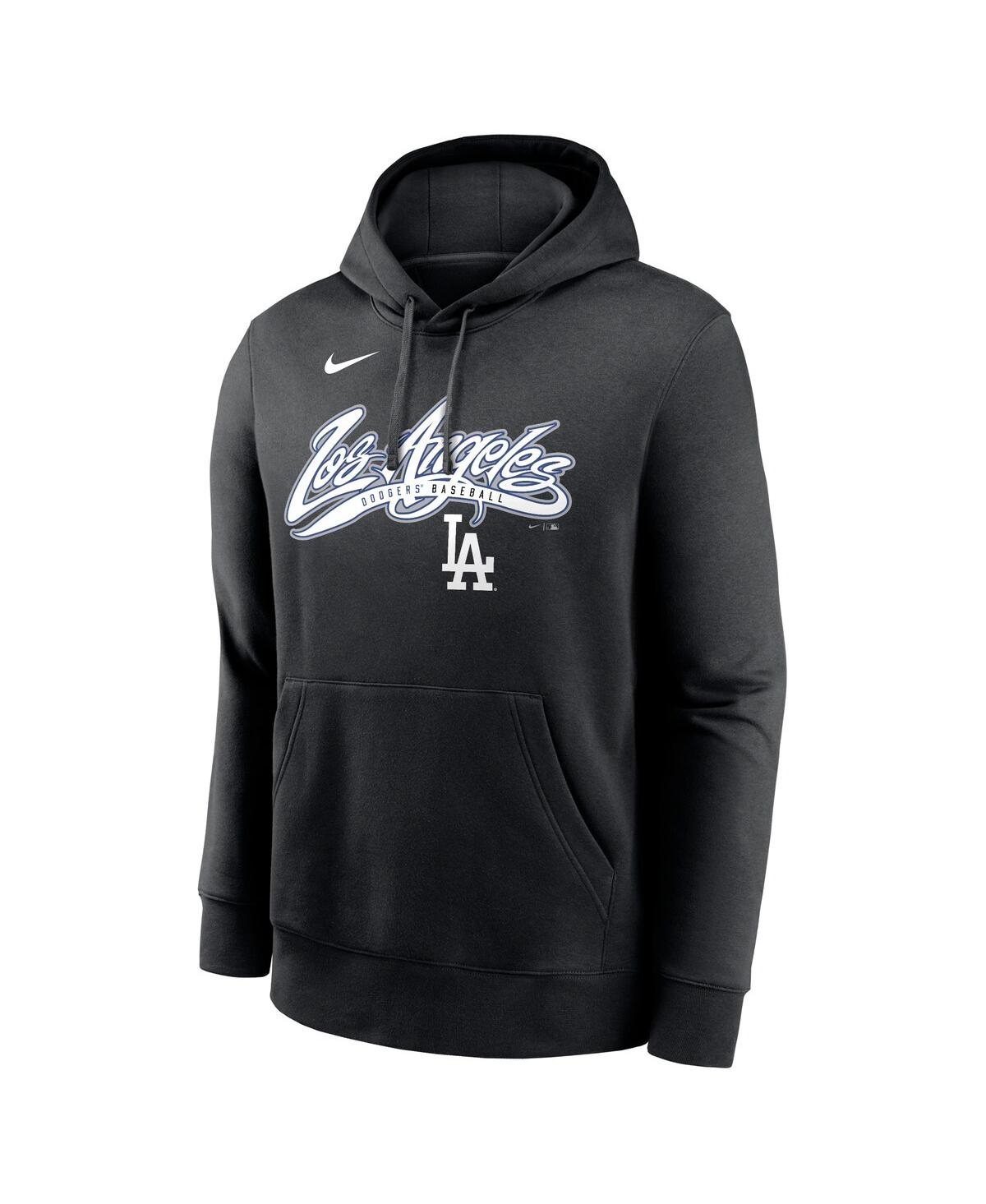 Nike Men'sLos Angeles Dodgers Local Club Pullover Hoodie - Black