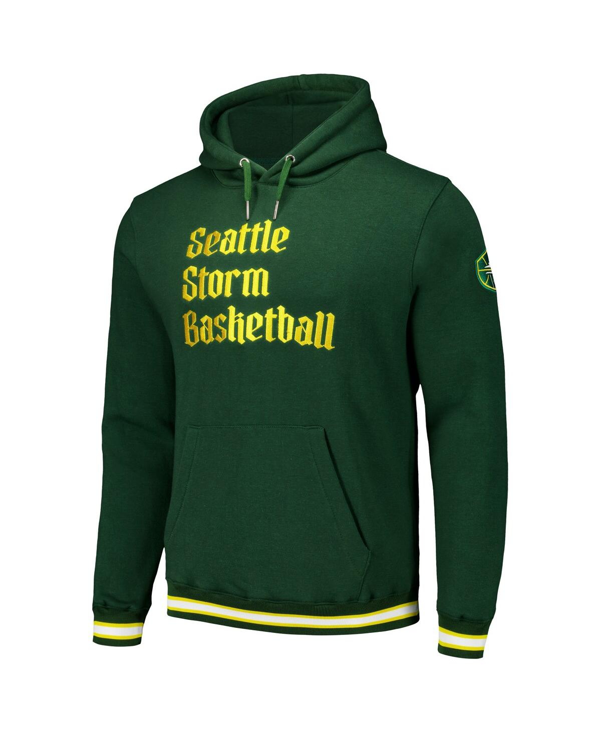 Shop Kür8ted Men's And Women's Green Seattle Storm Premium Pullover Hoodie